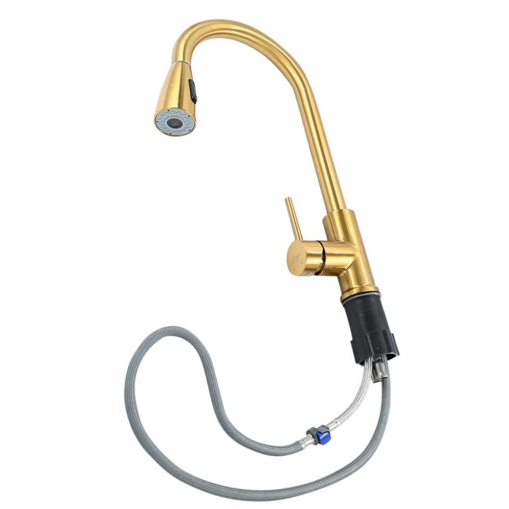 خلاط مجلى طويل سحاب  Long Pull-Out Kitchen Faucet