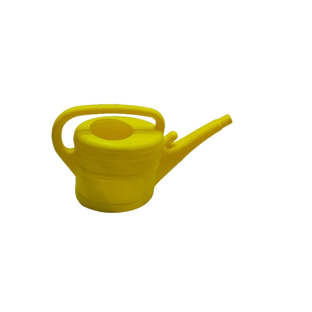 إبريق سقي نباتات بلاستيكي - أصفر