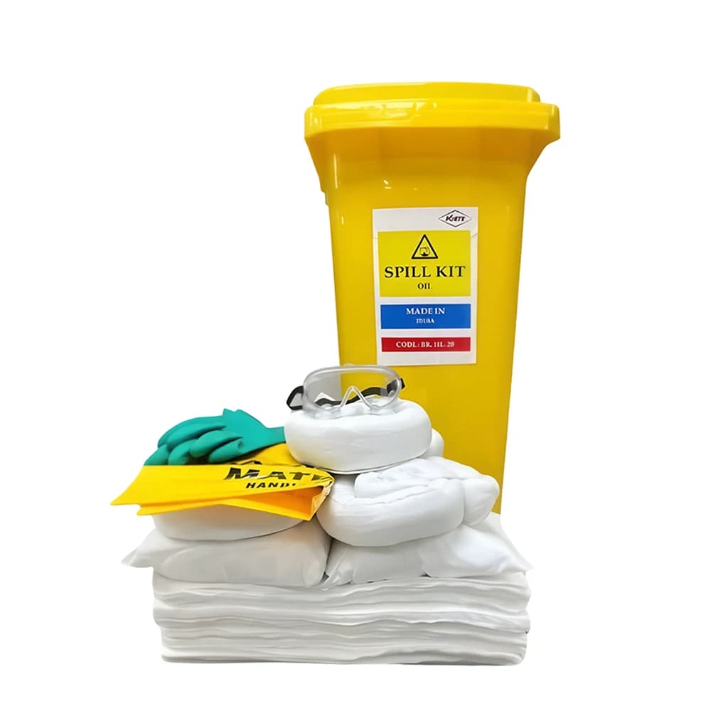 طقم أدوات انسكاب الزيت من كي-فيتي، سعة 20 لتر (موديل: BR, 11L. 20) - للاستجابة الصناعية