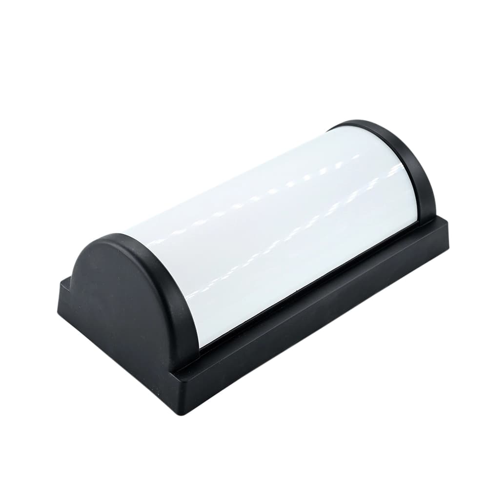 SORT LED Wall Light – Rectangular 24W Black Design, Warm White 3000K