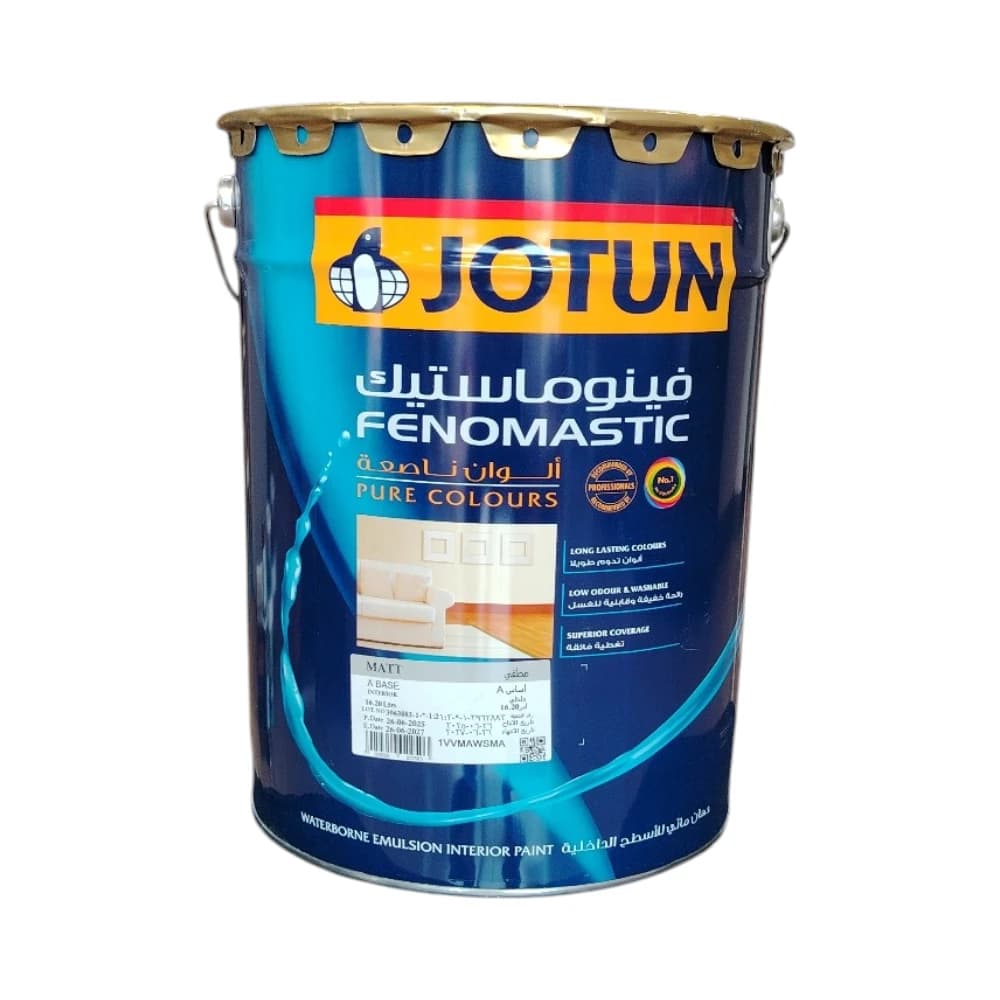 دهان فينوماستيك ألوان نقية داخلي مطفي – تغطية ممتازة وغسيل سهل | Jotun