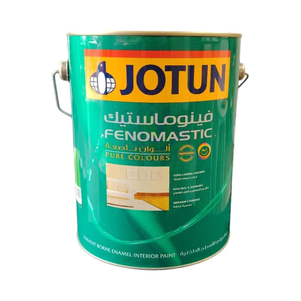 دهان زيتي مطفي للحوائط الداخلية – قاعدة A – تغطية ممتازة وقابل للغسيل | Jotun Fenomastic