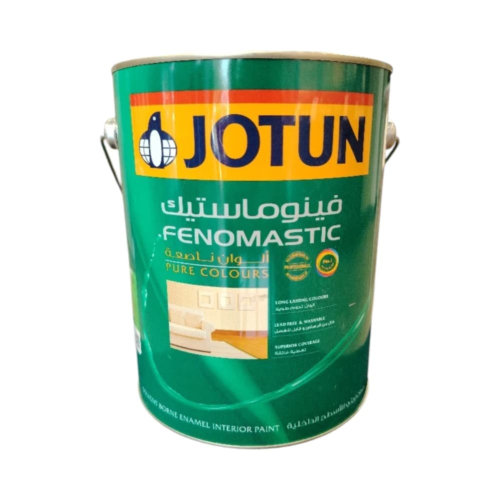 دهان جوتن فينوماستيك ألوان نقية نصف لامع، 3.6 لتر، أبيض