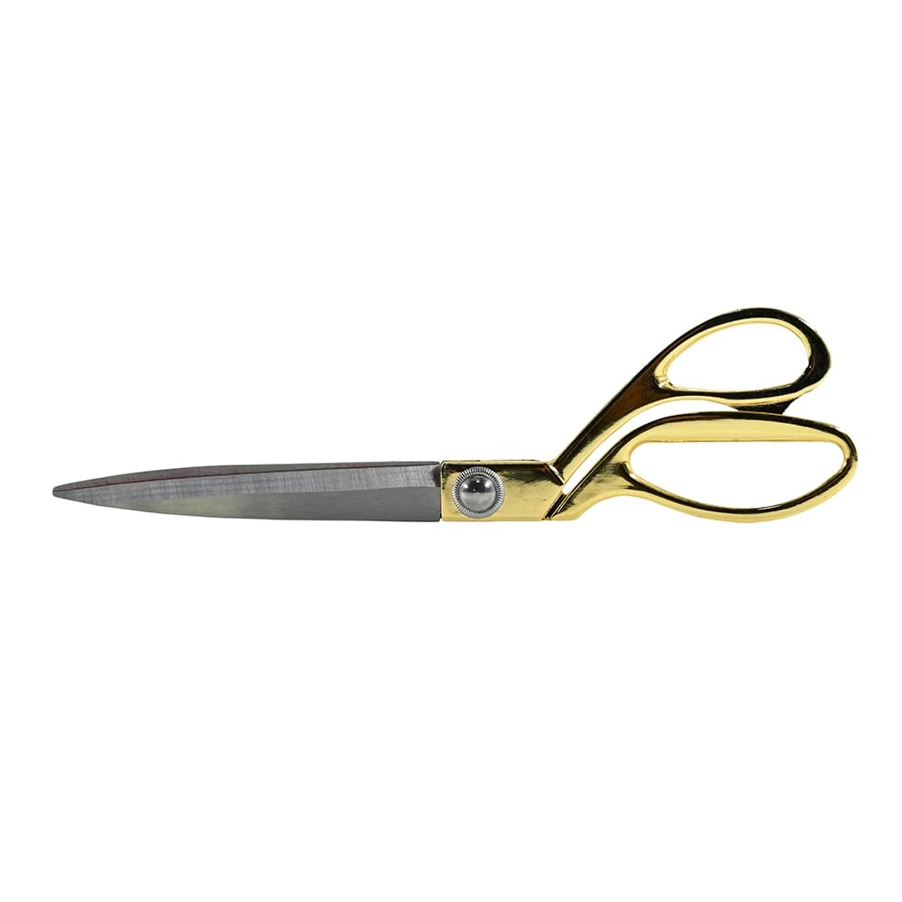 مقص خياطة وتفصيل دي ليان، 10.5 بوصة، شفرات فولاذية حادة ومقبض ذهبي