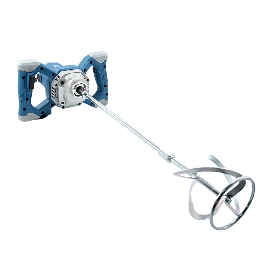 محرك خلط دهانات ومونة كهربائي – قدرة عالية للخلط الثقيل – لأعمال البناء والتشطيب | ADEGSO + ذراع خلط معدني طويل