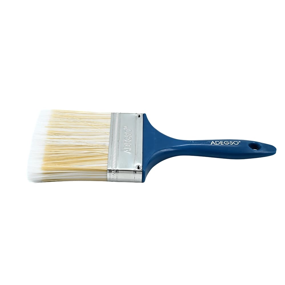 فرشة دهان – أدوات الدهان والتشطيب – شعيرات صناعية عريضة 4 بوصة – لدهان الجدران والأسطح الكبيرة | ADESO مقبض مريح