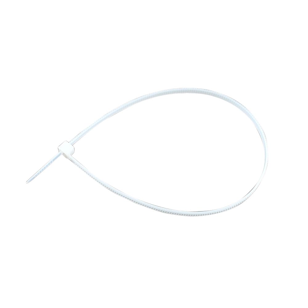 مجموعة أربطة كابلات من ADEGSO، مقاس 300 × 4.8 مم، 100 قطعة - أبيض