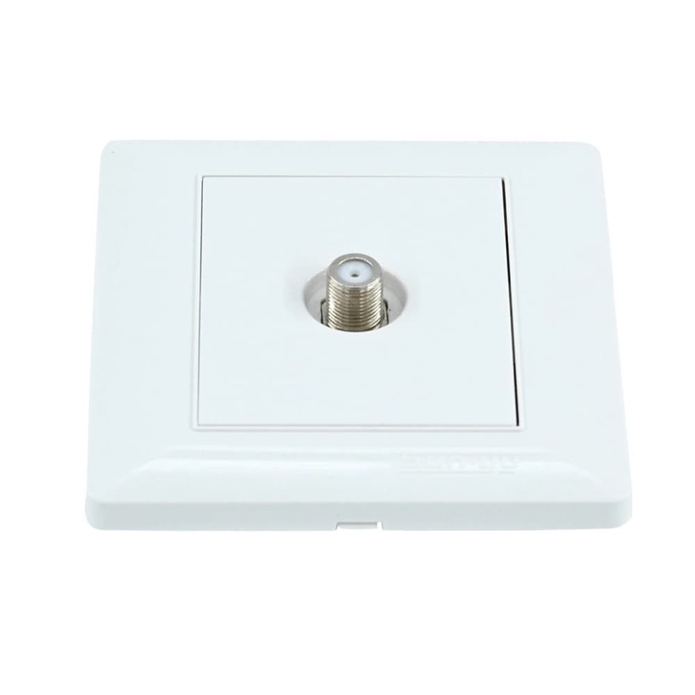 مقبس جداري لتوصيل التلفاز (كوكس) – أداء عالي – توصيل آمن للإشارة | صن يو + تصميم أنيق مقاوم للخدش