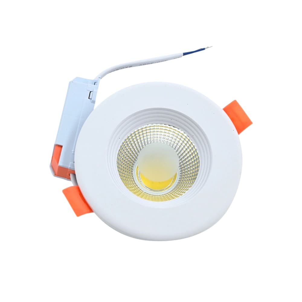 سبوت لايت LED دائري بقوة 7 واط إضاءة COB لون أبيض نهاري 4000K – إنارة سقفية عصرية | YESMAX
