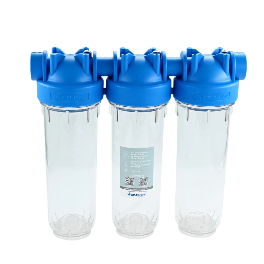 فلتر ماء مفرد اطلس دي بي نحاس 10*8بار