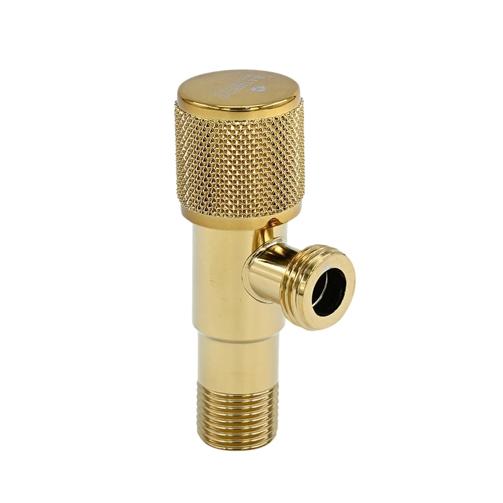 محبس زاوية يد مدو ر Angle Valve with Round Handle BATHROY