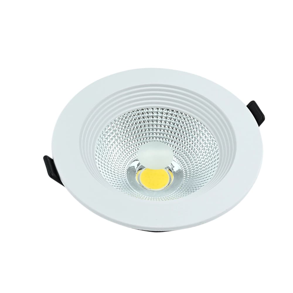 كشاف دفن 10 سم أوف وايت مدور  Round Recessed Light – Off-White 10CM