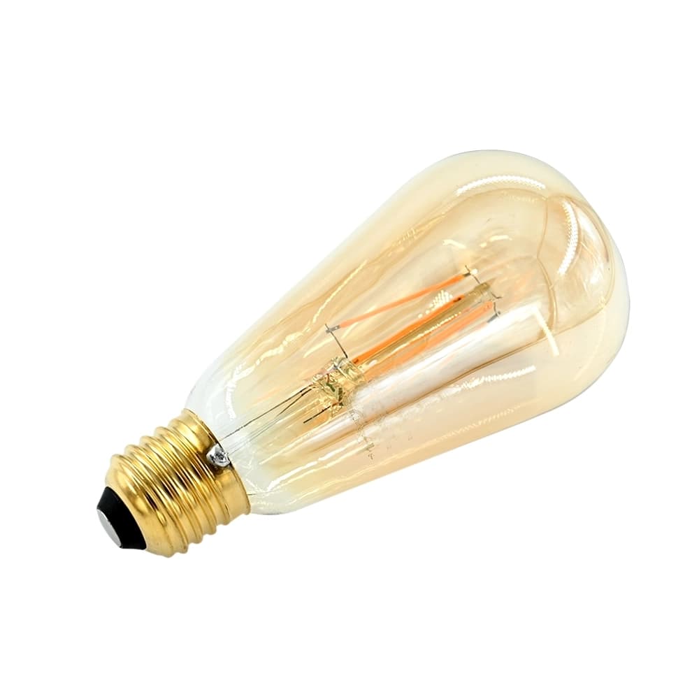 لمبة LED فيلمنت إنارة داخلية – ضوء دافئ كلاسيكي – تصميم ديكوري عتيق بقاعدة E27 | MFZ 8 واط كفاءة عالية