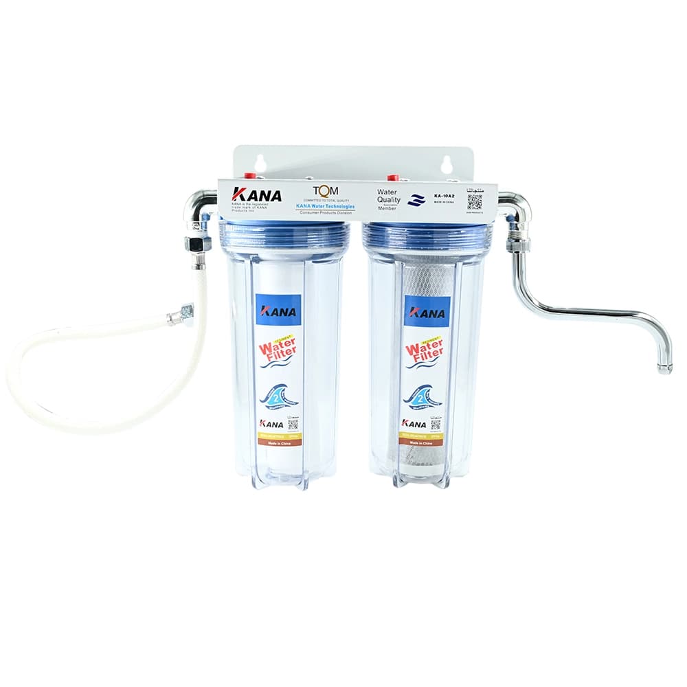 Dual Water Filter – Blue Housing – High Filtration | Made in China