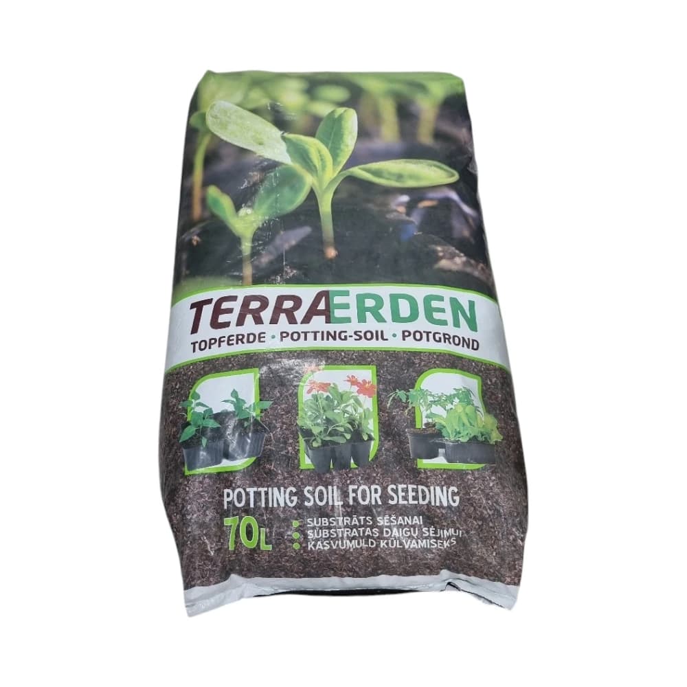 TerraErden Seedling Soil 70L – Strong Germination & Healthy Growth – Nurseries & Home Gardening + Ready-to-Use Formula