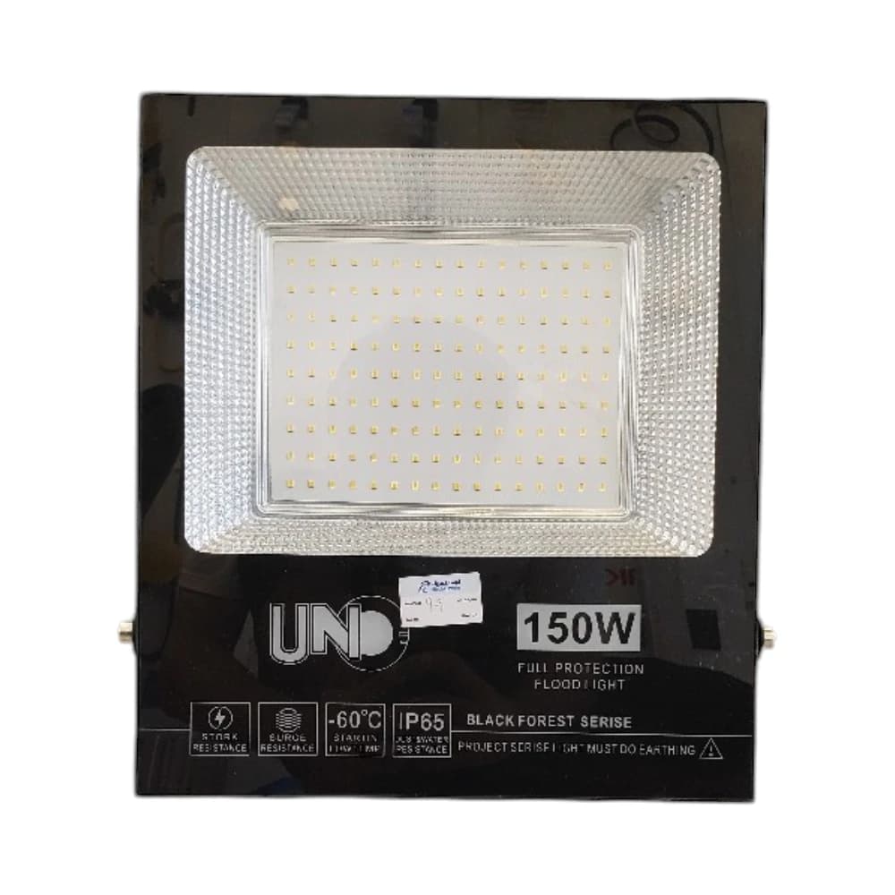 كشاف ليد إنارة خارجية – هيكل نحيف بزجاج مقوى – لإضاءة الواجهات والساحات | بلاك فورست + حامل قابل للتعديل