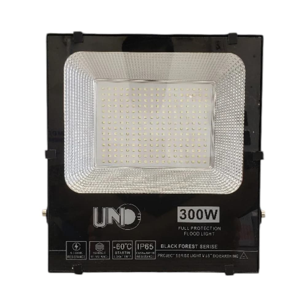 كشاف ليد إنارة خارجية – تصميم نحيف بحماية IP65 – لإضاءة المداخل والواجهات | بلاك فورست + حامل تثبيت قابل للتعديل