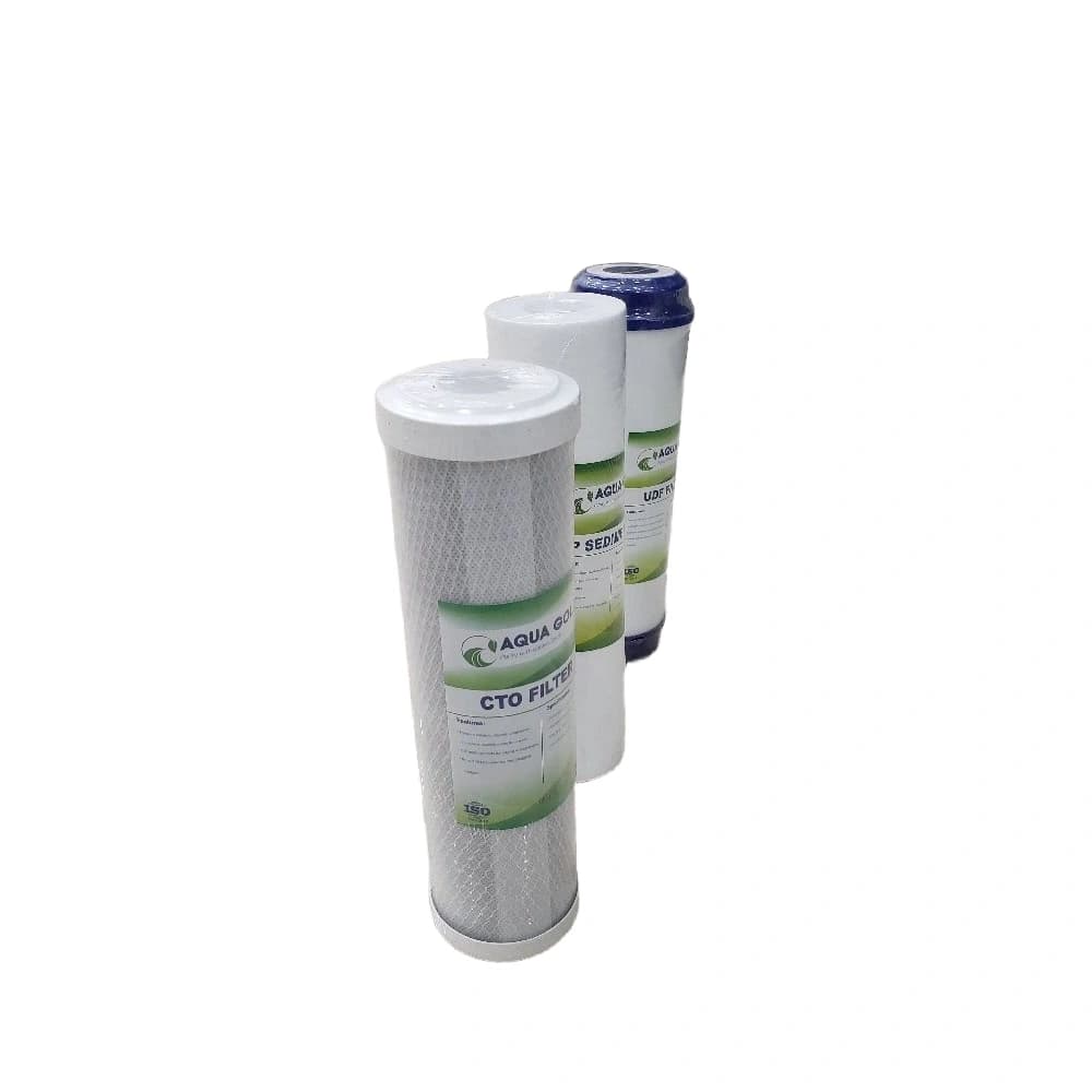Aqua Gold Water Filter Cartridge Set – Multi Stage – Household Filtration