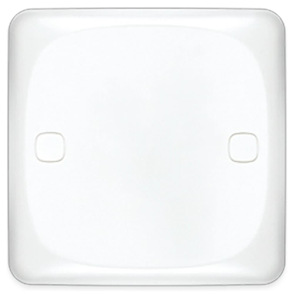 غطاء سادة ميرا من الفنار، أبيض، 86x86 مم