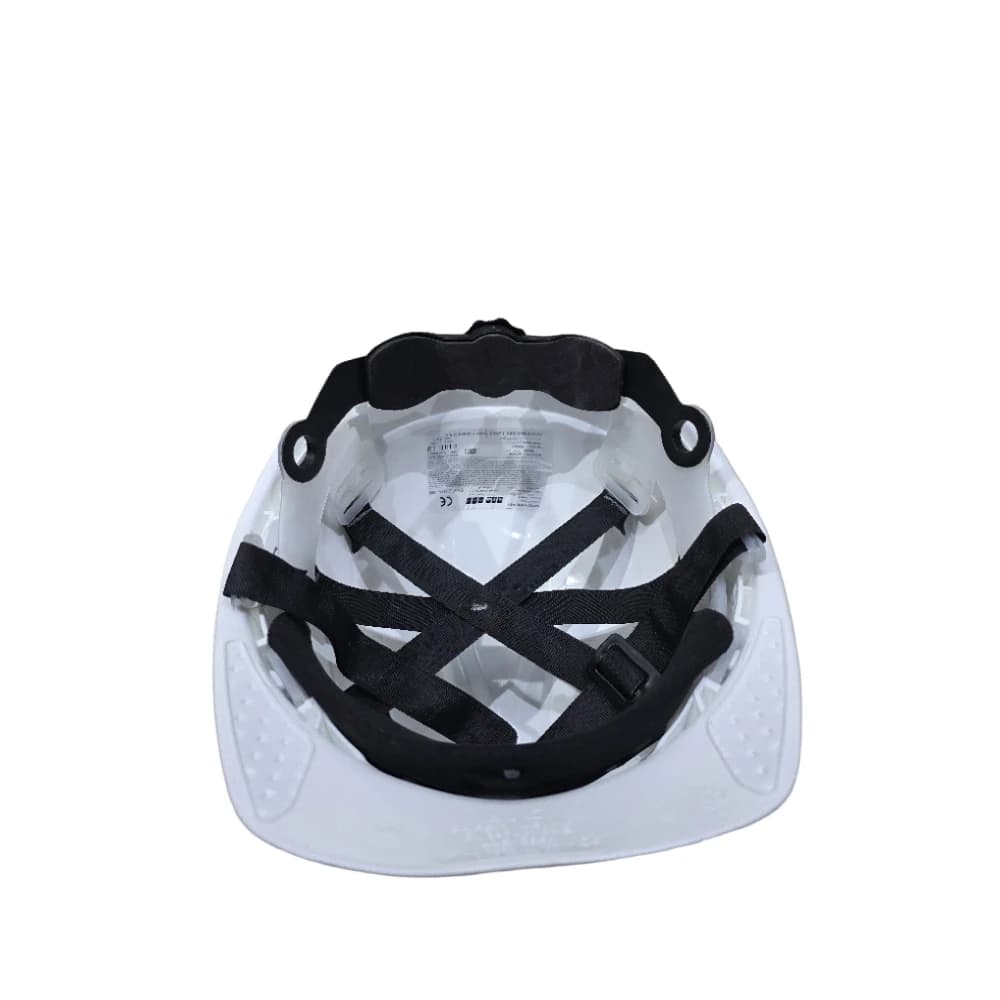 STG White Safety Helmet – Lightweight and Comfortable Hard Hat for Construction and Industrial Work