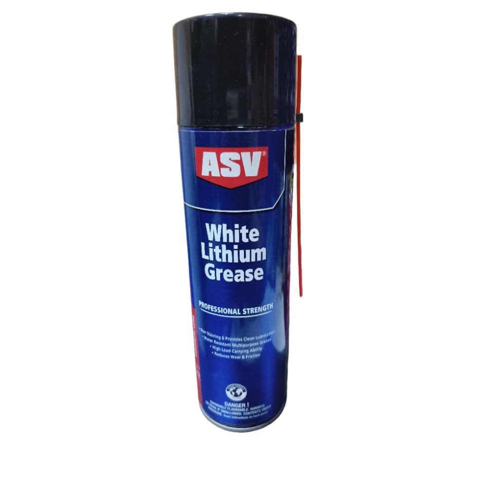 ASV White Lithium Grease Spray, 500ml