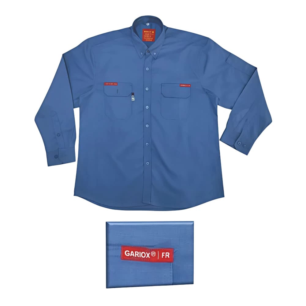 GARIOX FR Flame Resistant Work Shirt - CAT 2 Arc Flash & Welding Protection