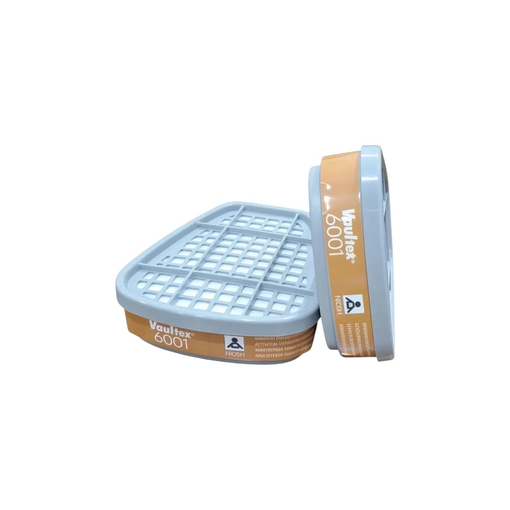 Vaultex V-6001 Organic Vapor Cartridge (Pair) - NIOSH Approved Respiratory Protection