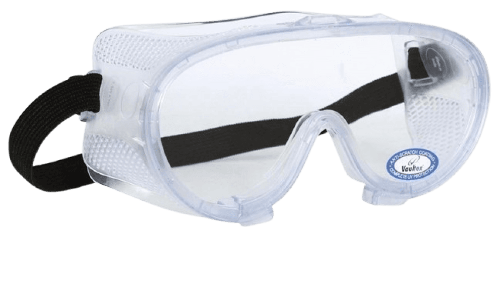 نظارات السلامة الواقية Vaultex V309 - عدسات بولي كربونات مقاومة للخدش والضباب - حماية UV 99.9% - معايير EN166 و ANSI Z87.1