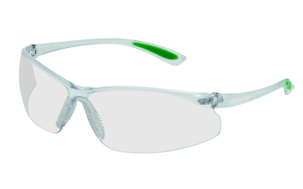 نظارات السلامة MSA FeatherFit 010 بعدسات شفافة مقاومة للخدش