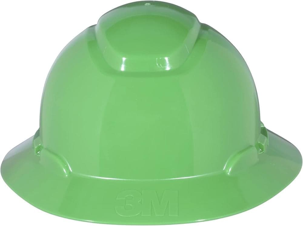خوذة أمان 3M SecureFit H-800 كاملة الحواف - أخضر