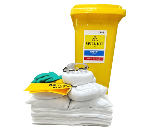 طقم أدوات انسكاب الزيت من كي-فيتي، سعة 20 لتر (موديل: BR, 11L. 20) - للاستجابة الصناعية