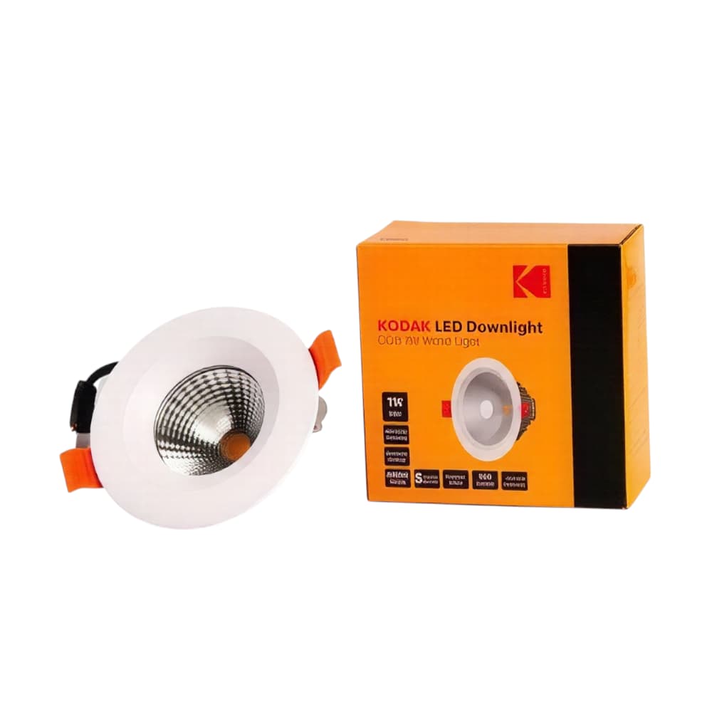 Kodak 7W Clear LED Spotlight 7cm (Yellow/White)