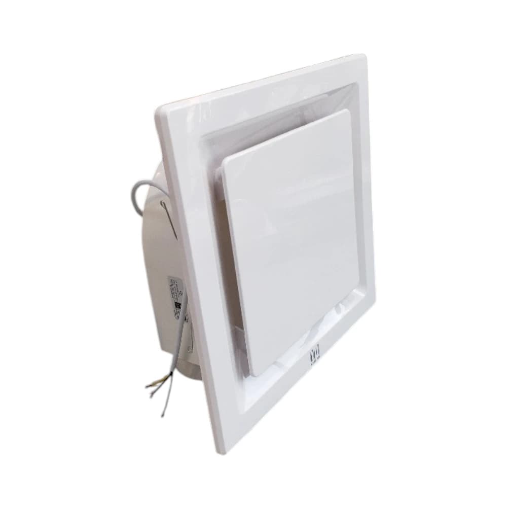 مروحة شفط جدارية بغطاء أمامي مصمت 12 بوصة – تهوية منزلية – تصميم واجهة مغلقة مضاد لرجوع الهواء – سحب الروائح والرطوبة للحمامات والمطابخ | YADIAN محرك نحاس خالص 38 واط