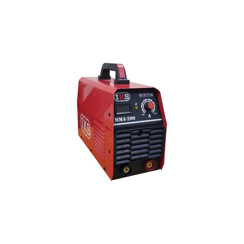 IKS 200 MMA Welding Machine – Welding & Bonding Tools – Powerful Output for Medium & Heavy Welding – Metal Structures & Pipe Welding + Stable Performance