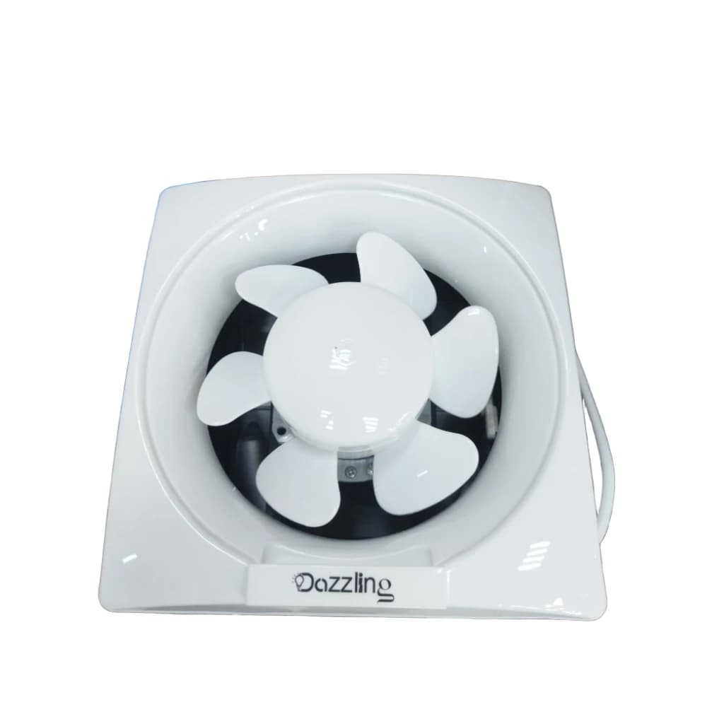مروحة شفط – تهوية جدارية – أداء عالي لإزالة الروائح – للاستخدام في المنازل والمكاتب | Dazzling بغطاء خلفي مزدوج