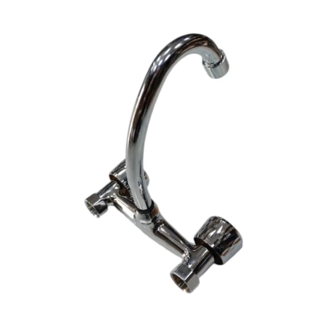 خلاط حوض جداري – أنظمة خلط المياه – تصميم معدني متين – للتحكم بالماء الساخن والبارد | سبيلو + صنبور مرتفع لأداء أفضل